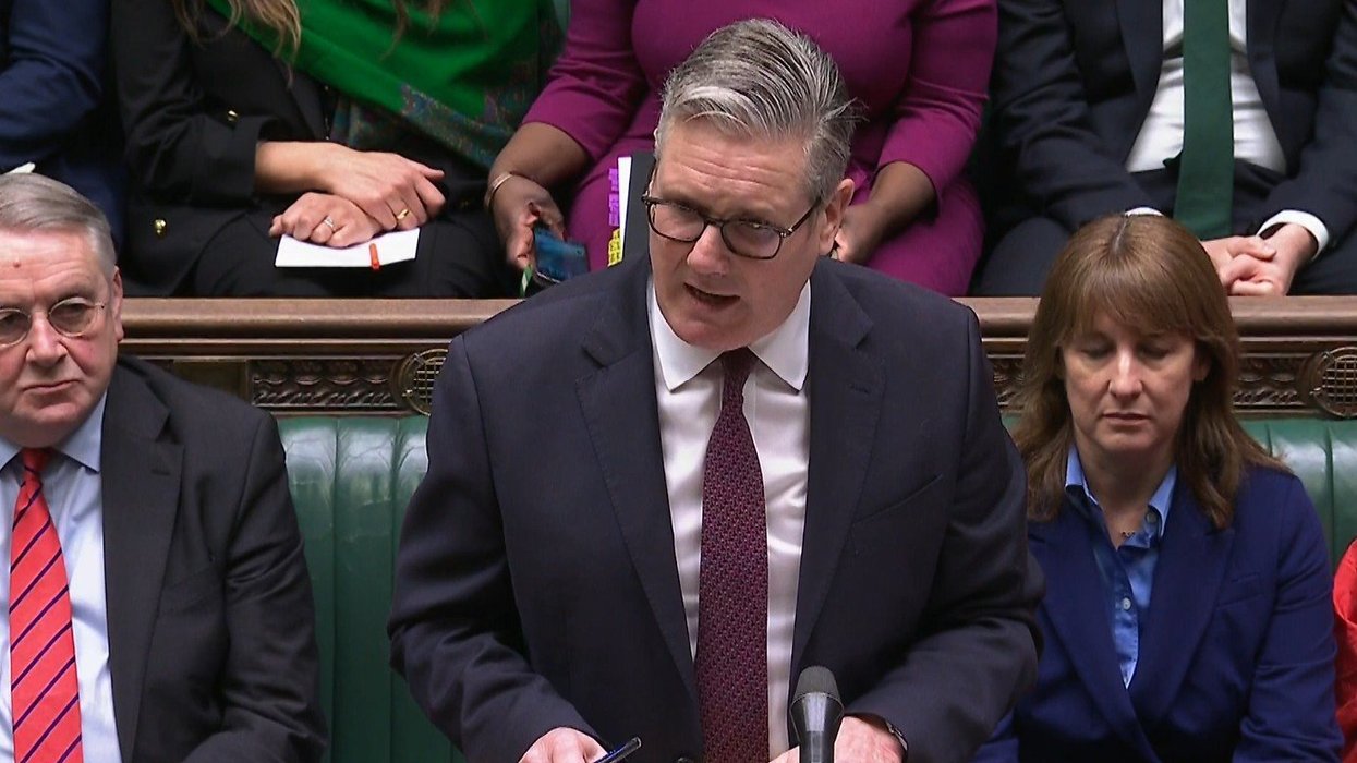 Sir Keir Starmer in the House of Commons