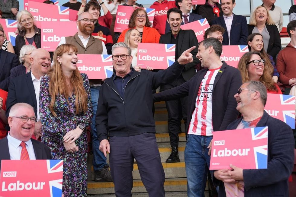 Sir Keir Starmer is also facing a backlash from local Labour activists