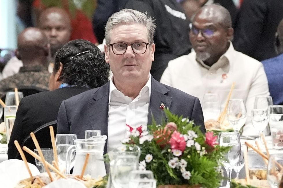 Sir Keir Starmer is visiting Samoa