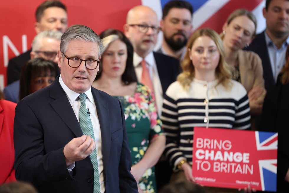 Sir Keir Starmer launching his Locals Election campaign