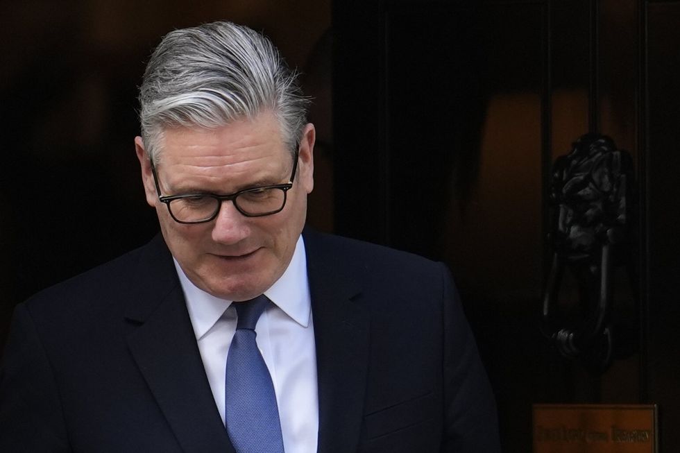 Sir Keir Starmer leaving No10