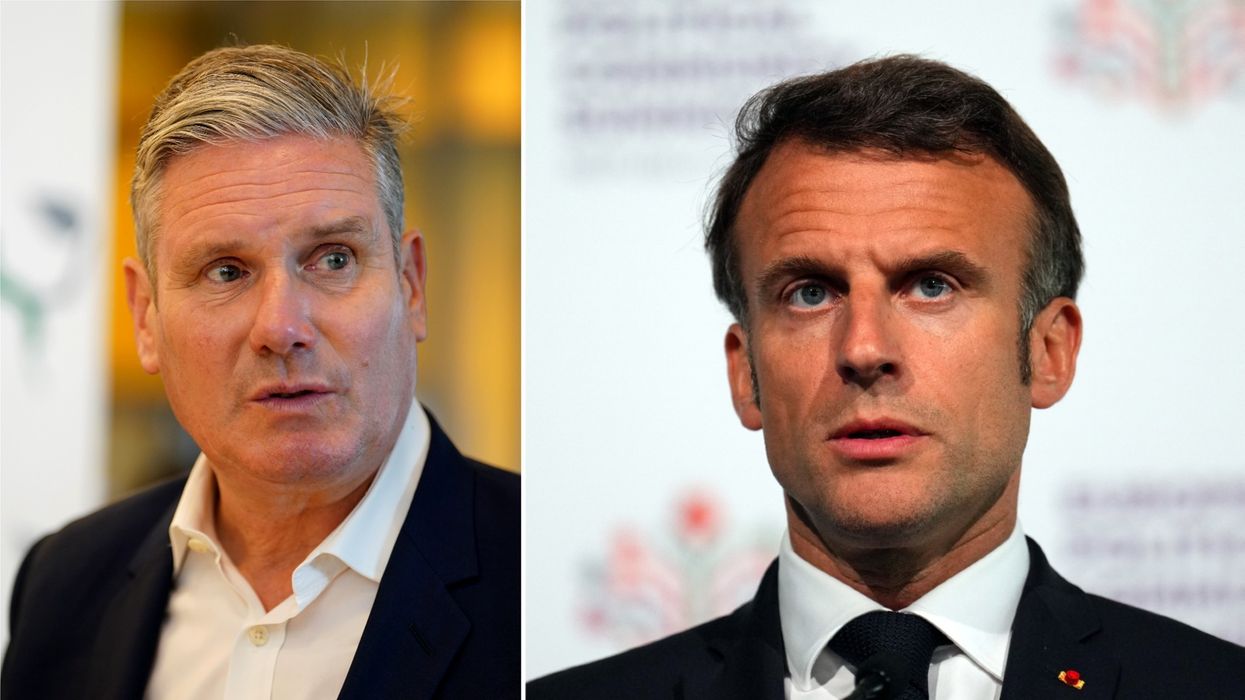 Sir Keir Starmer/Macron