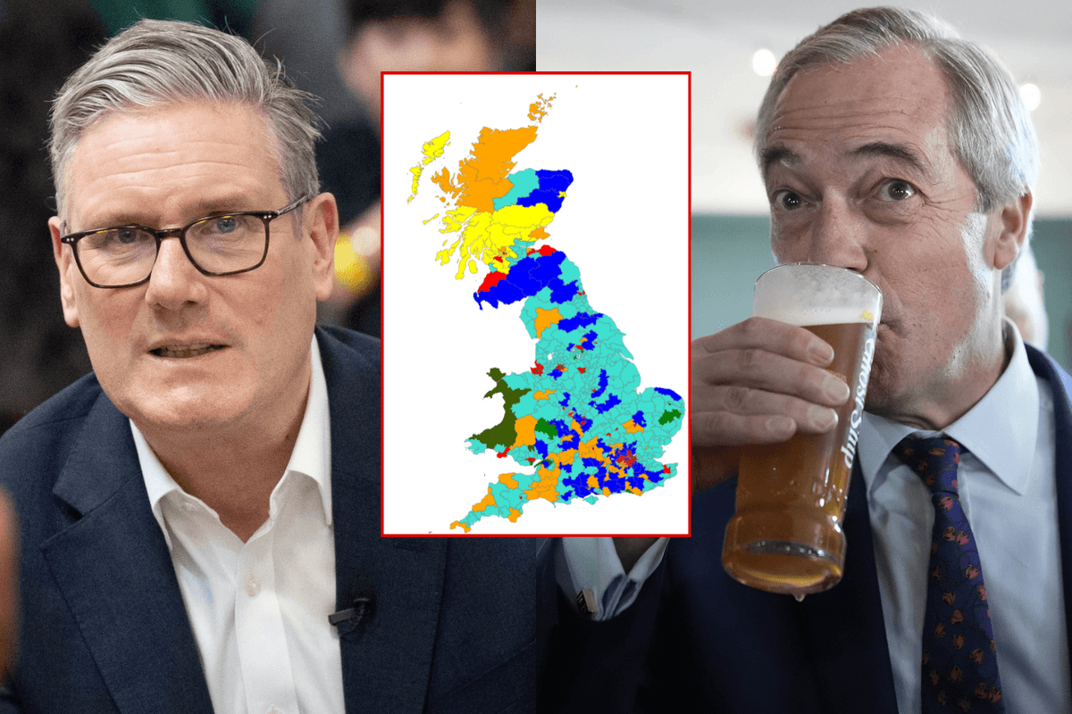 Sir Keir Starmer; Nigel Farage; April MRP poll from More in Common