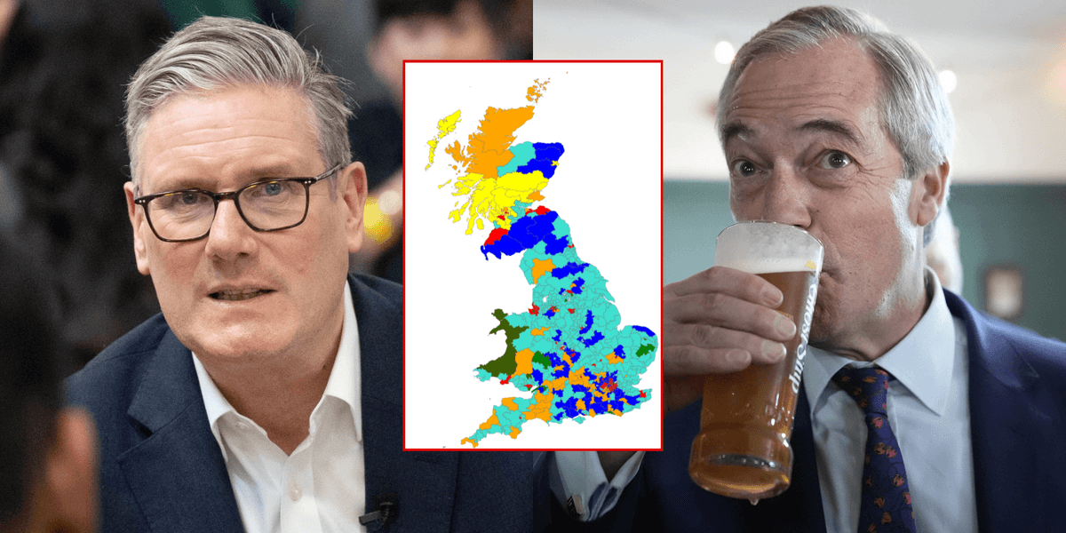 Keir Starmer’s clutch on northern cities under threat as Reform ties neck-and-neck with Labour in key seats Keir Starmer’s clutch on northern cities under threat as Reform ties neck-and-neck with Labour in key seats