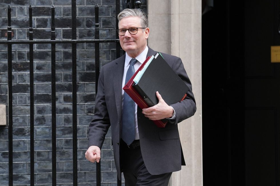 Sir Keir Starmer on Downing Street