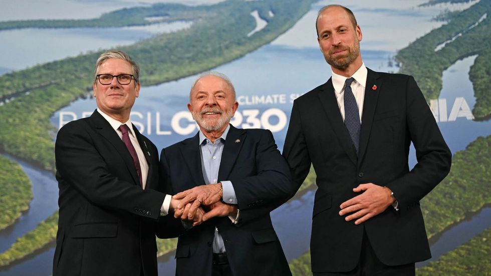 Sir Keir Starmer, President Lula, Prince William