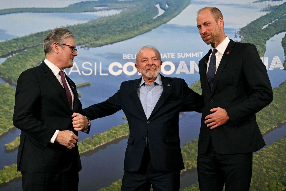 Sir Keir Starmer, President Lula, Prince William