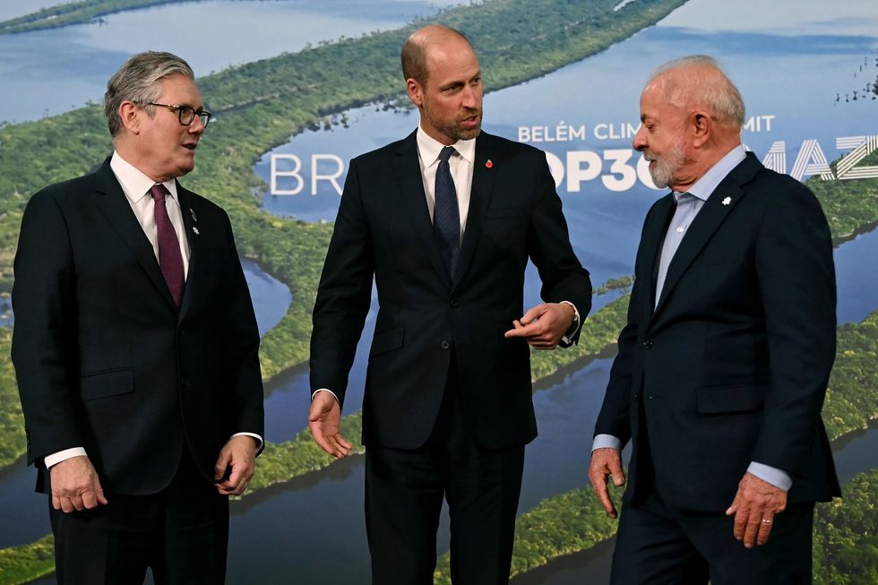 Sir Keir Starmer, President Lula, Prince William