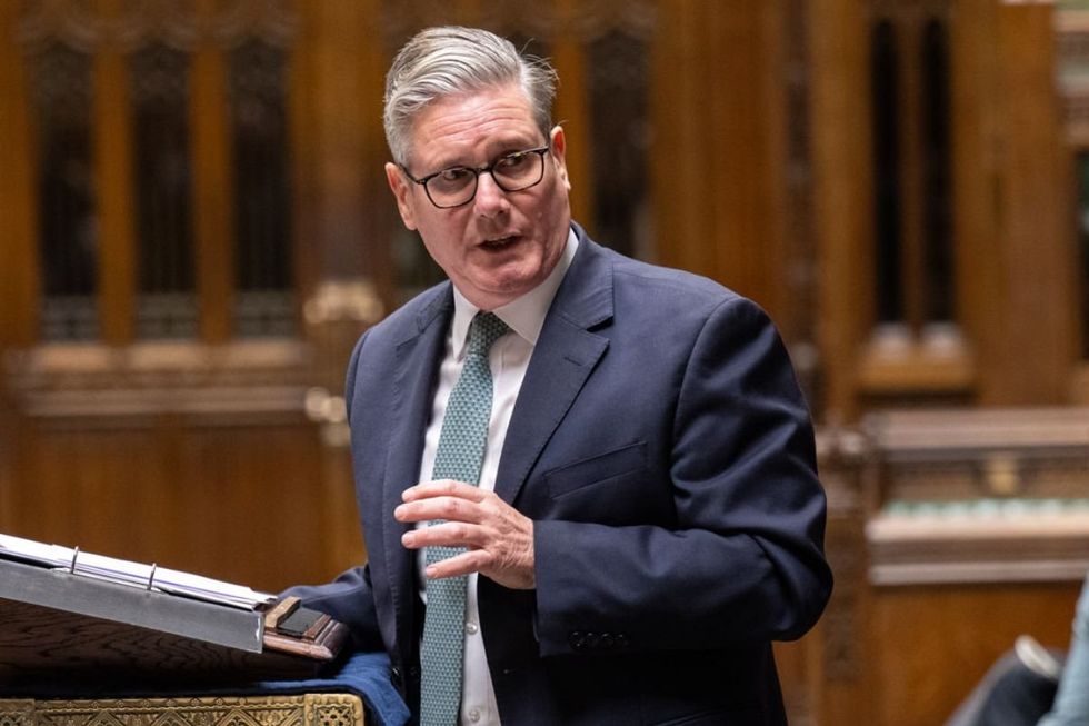 Sir Keir Starmer rejected Richard Holden's request to back a vote in a heated exchange at PMQs