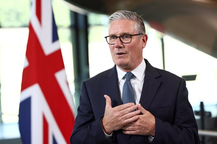 Sir Keir Starmer released a short statement earlier today