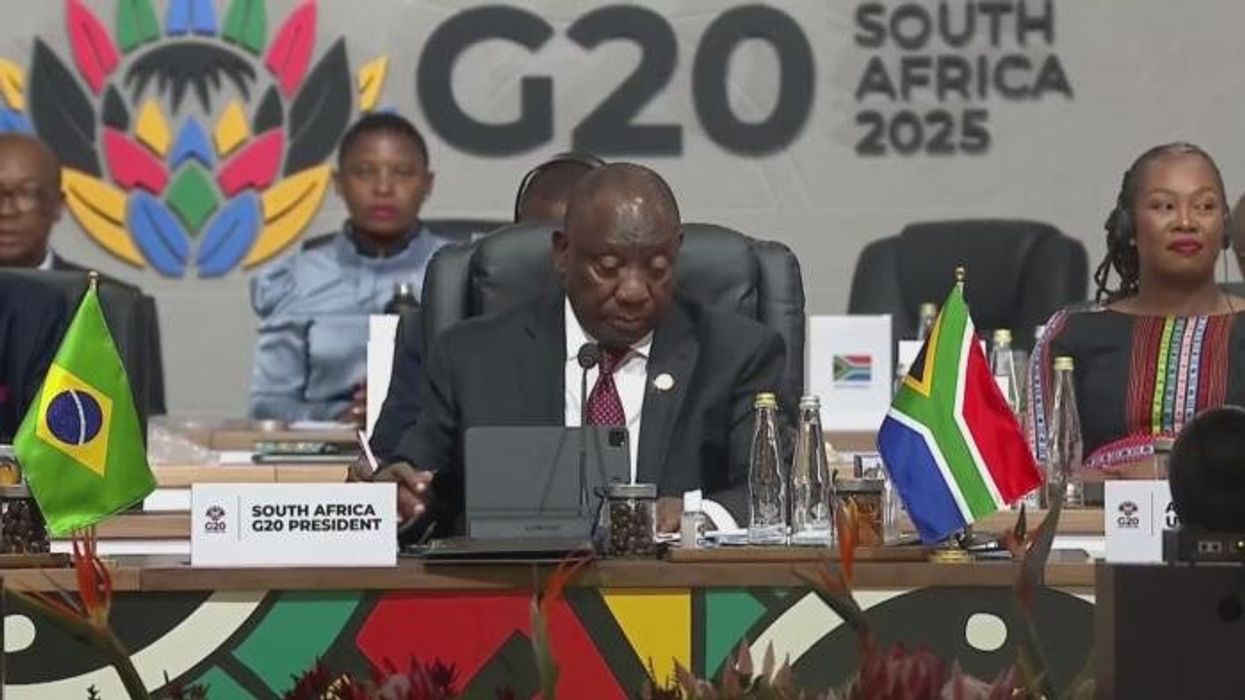 WATCH: Keir Starmer addresses world leaders at G20 summit in South Africa