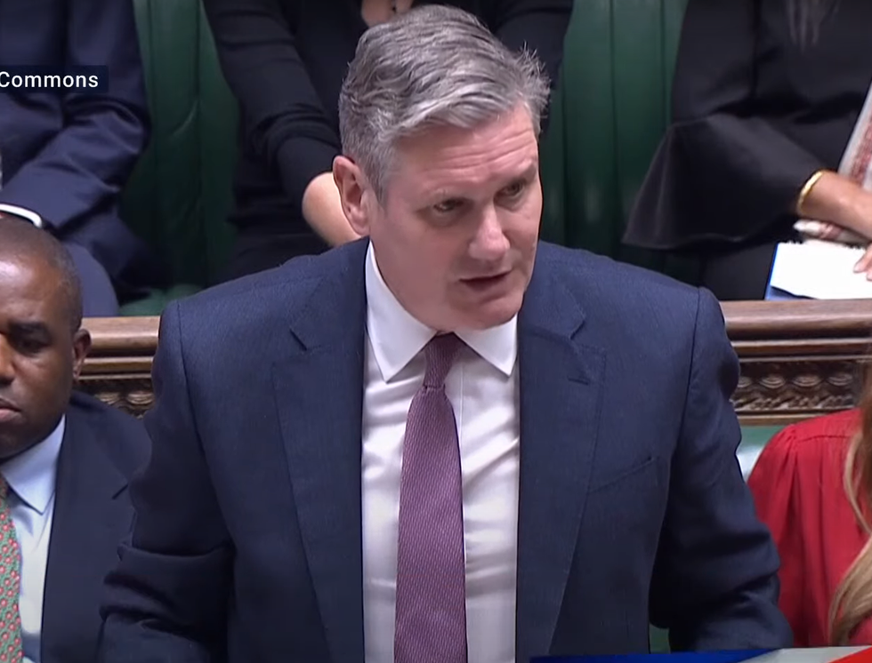 Sir Keir Starmer responded to Rishi Sunak's statement