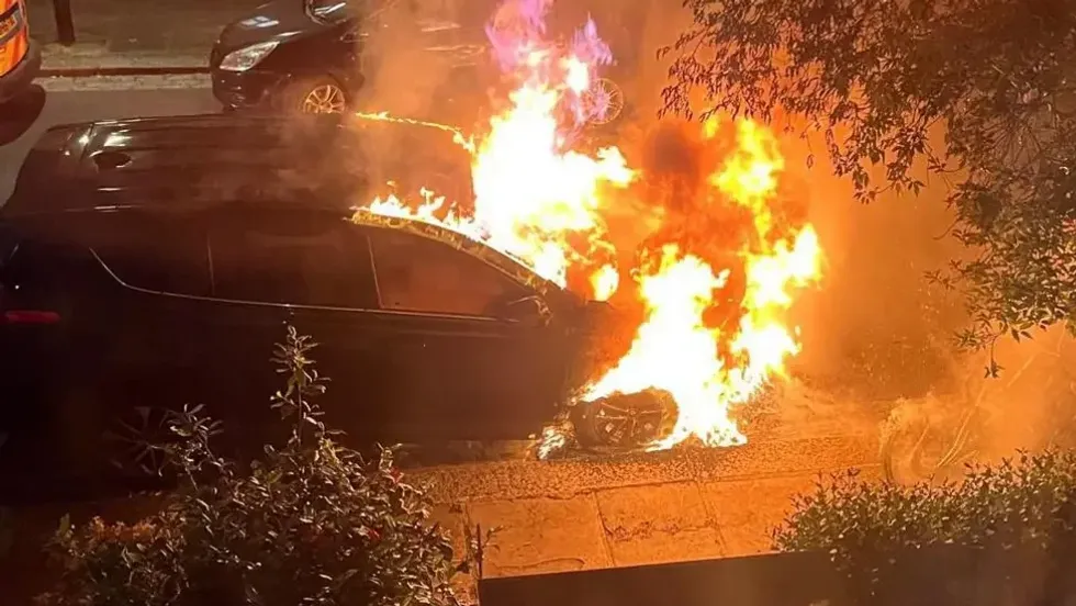 Sir Keir Starmer's former Toyota car was set alight in May 2025