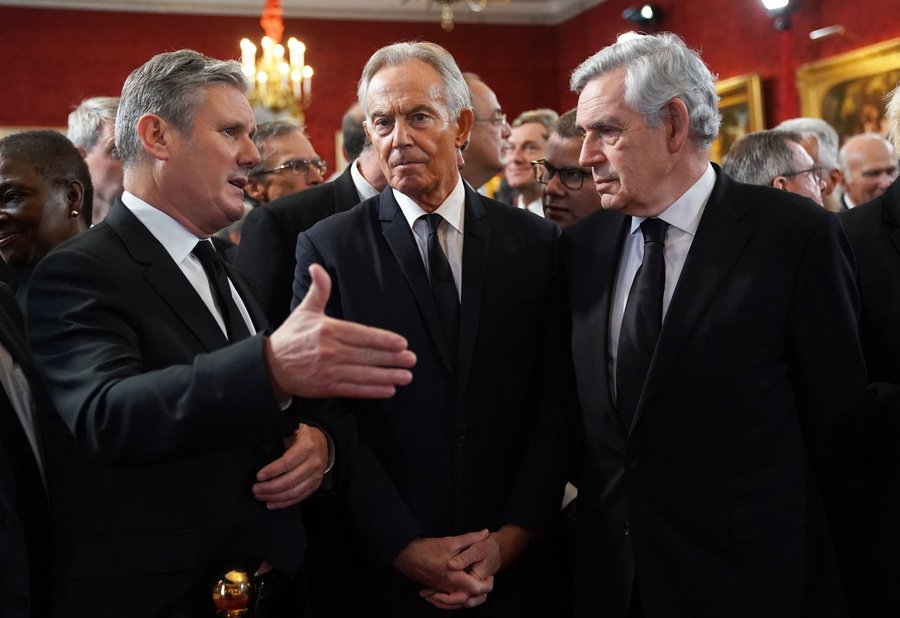 Sir Keir Starmer, Sir Tony Blair, Gordon Brown