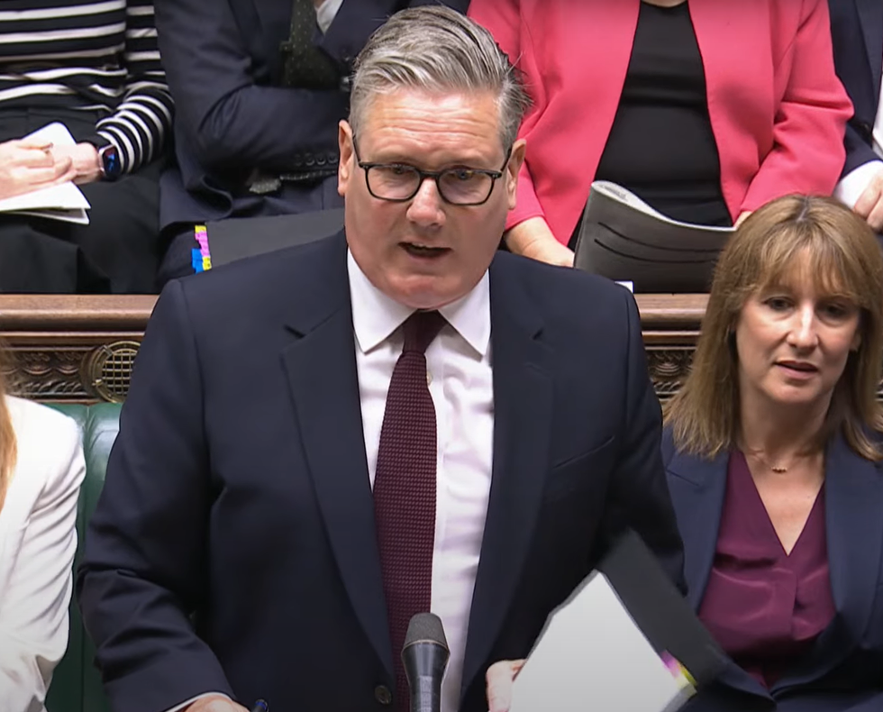 Sir Keir Starmer took aim at Nigel Farage during last week's Prime Minister's Questions