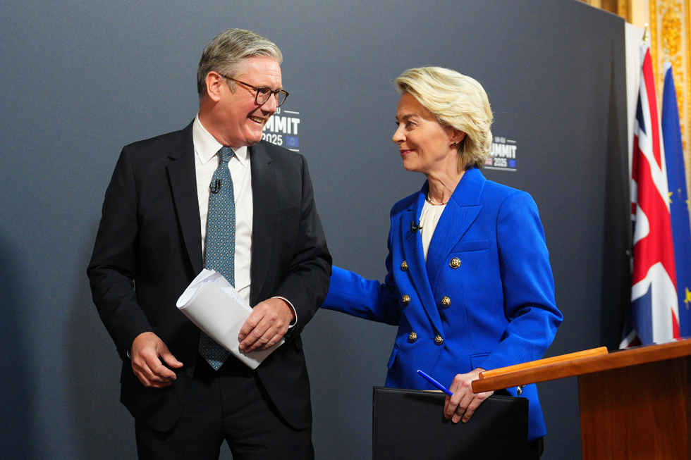 Sir Keir Starmer; Ursula von der Leyen