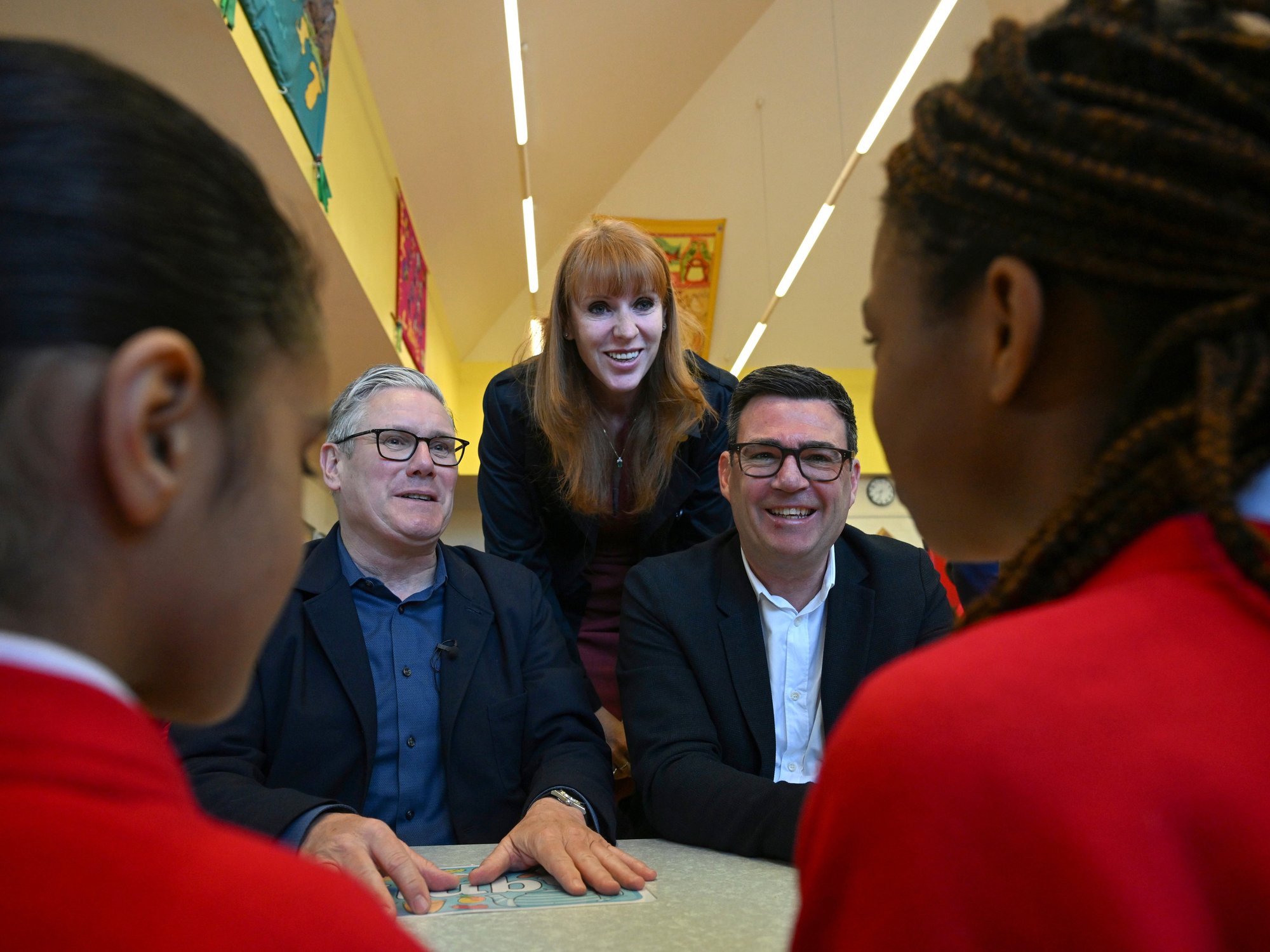Sir Keir Starmer was on the campaign trail with Angela Rayner and Andy Burnham