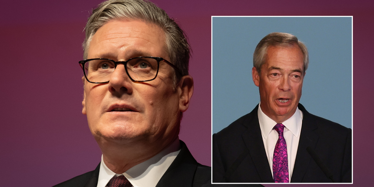 Keir Starmer makes feelings clear on damning favourability polling as he opens up on threat from Nigel Farage Keir Starmer makes feelings clear on damning favourability polling as he opens up on threat from Nigel Farage