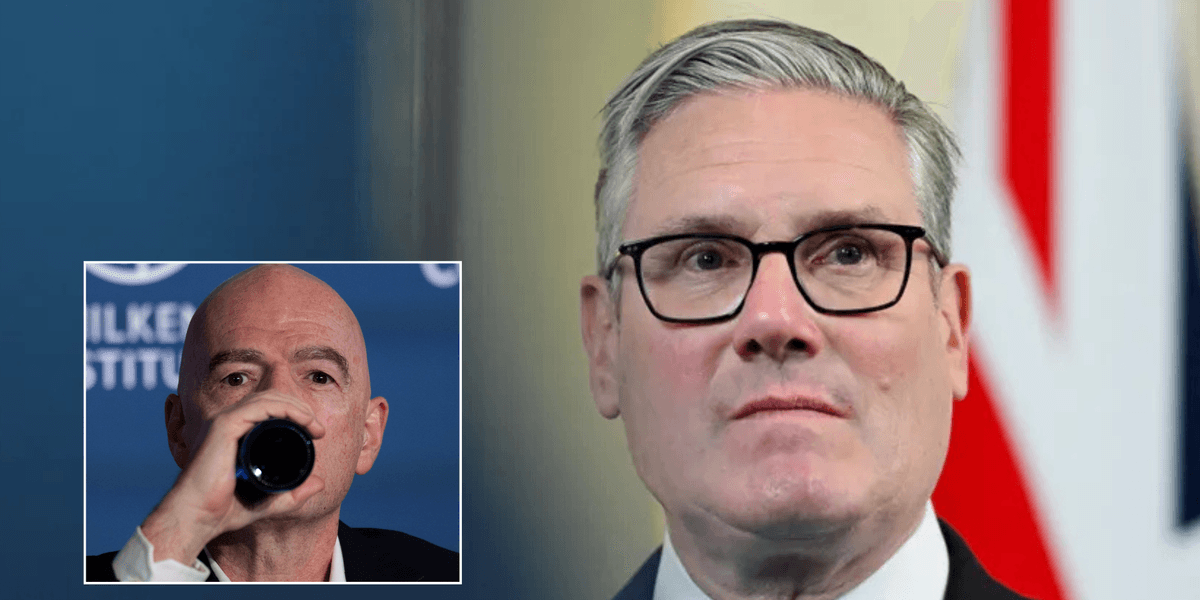 Sir Keir Starmer lays into Fifa claiming bottle ban for World Cup is 'about making money'