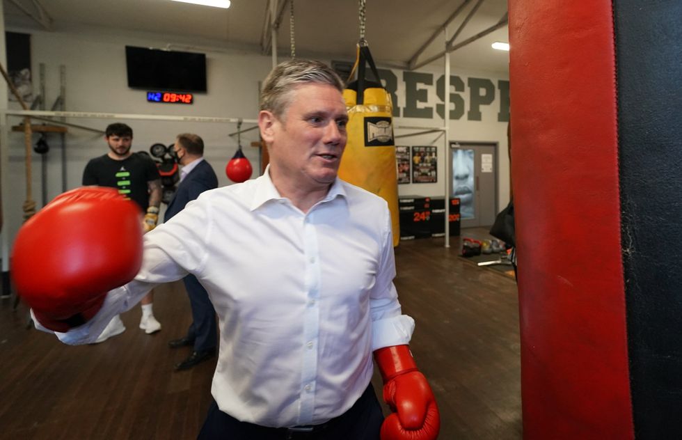 Sir Keir\u2019s trump card for now appears to be warning MPs that changing leader risks triggering a snap general election that could consign Labour to the dustbin of British political history