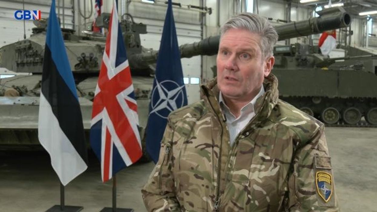'Sticks in the craw!' Starmer sparks fury after 'cosplaying' in military garb in Estonia