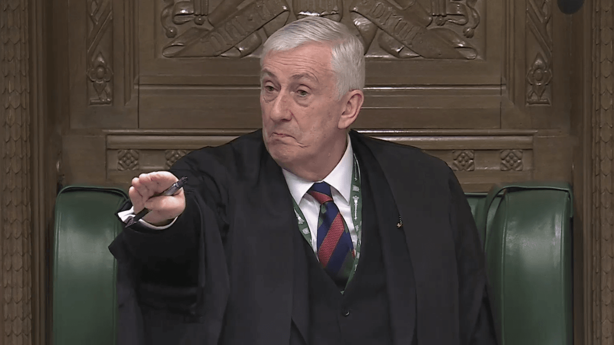 Sir Lindsay Hoyle halted PMQs