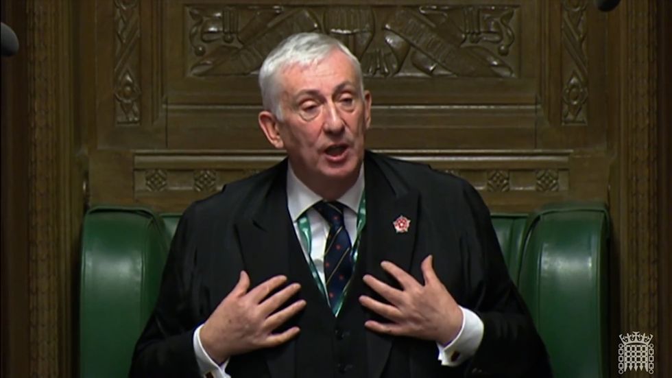 Sir Lindsay Hoyle has rebuked an SNP MP who shared the Commons Speaker\u2019s correspondence on social media platform Twitter.