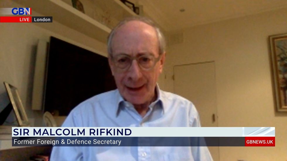Sir Malcolm Rifkind told GB News that Putin's decision to mobilise troops is \%22an admission he's losing the war\%22 in Ukraine
