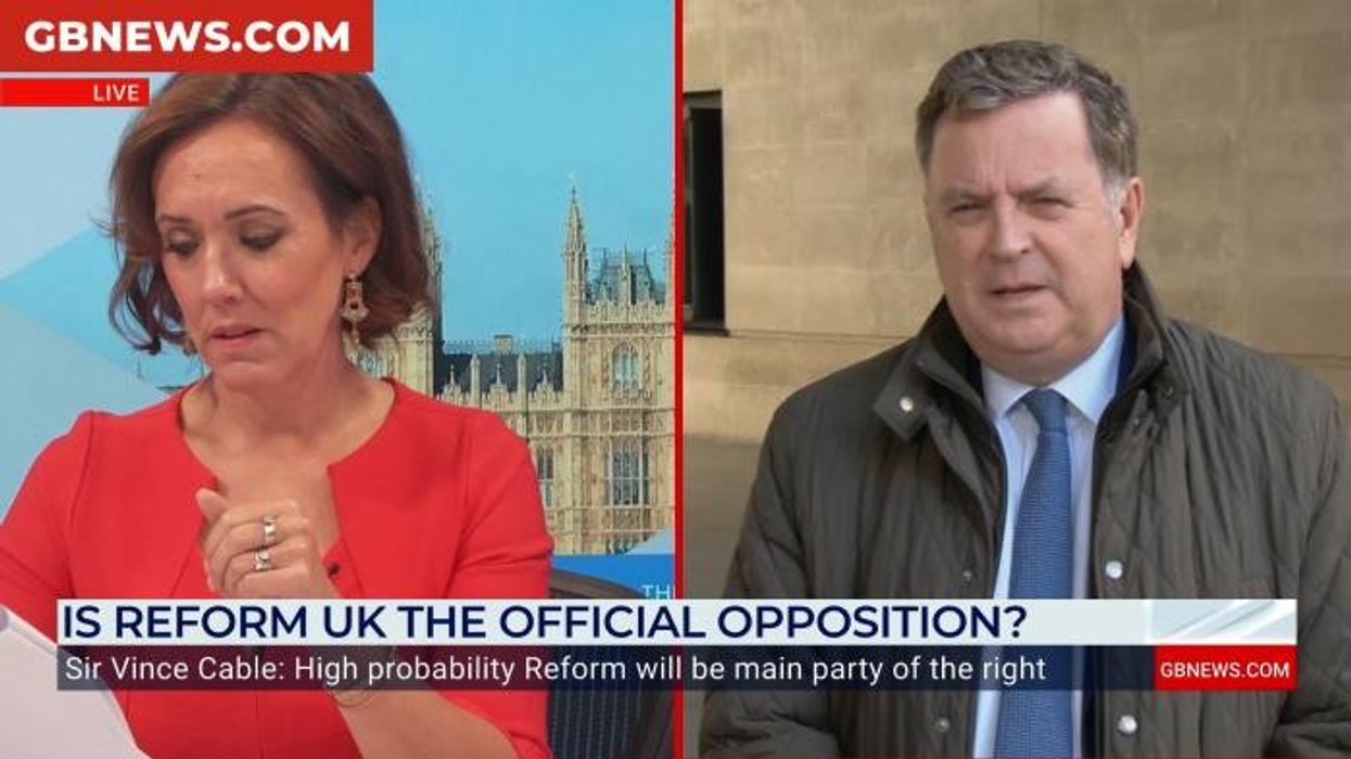 ‘You can’t possibly say that!’ Camilla Tominey clashes with Mel Stride as he brands Reform UK a ‘none of the above party’