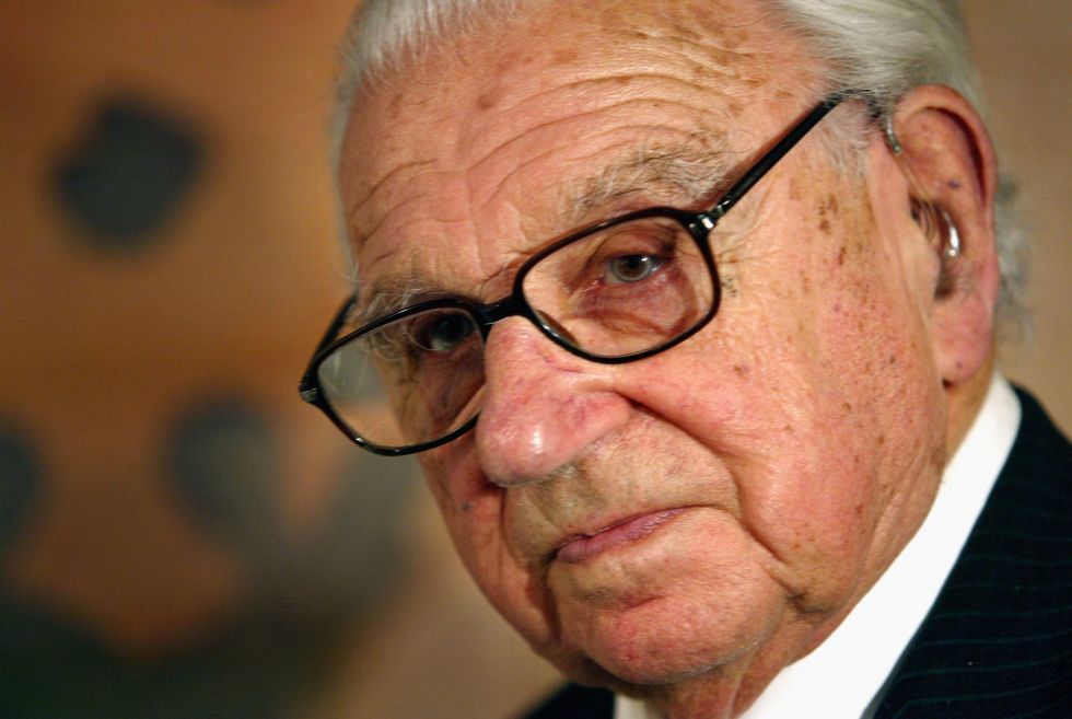 Sir Nicholas Winton rescued 669 Czech children from the Nazis