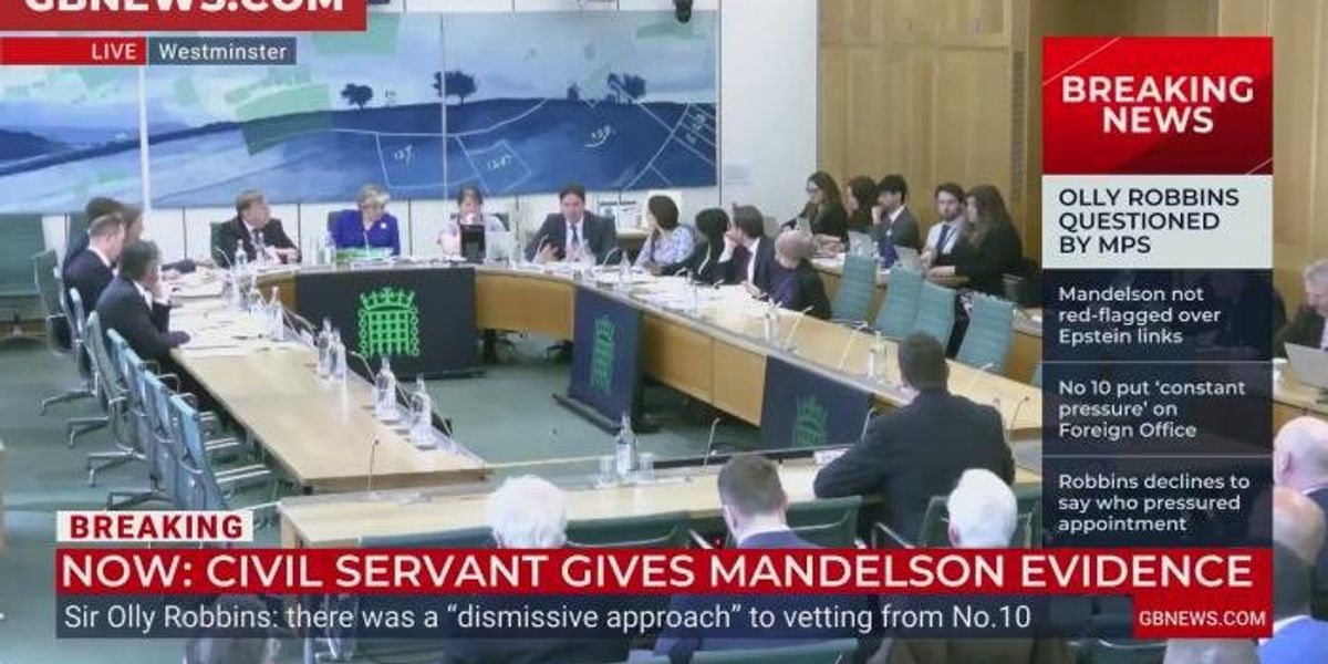 Olly Robbins admits it would have been ‘very difficult’ to deny Lord Mandelson clearance Olly Robbins admits it would have been ‘very difficult’ to deny Lord Mandelson clearance