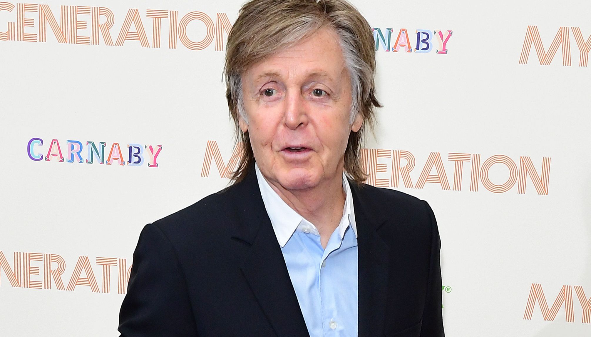 Sir Paul McCartney attending a special screening of My Generation at the Southbank in London.