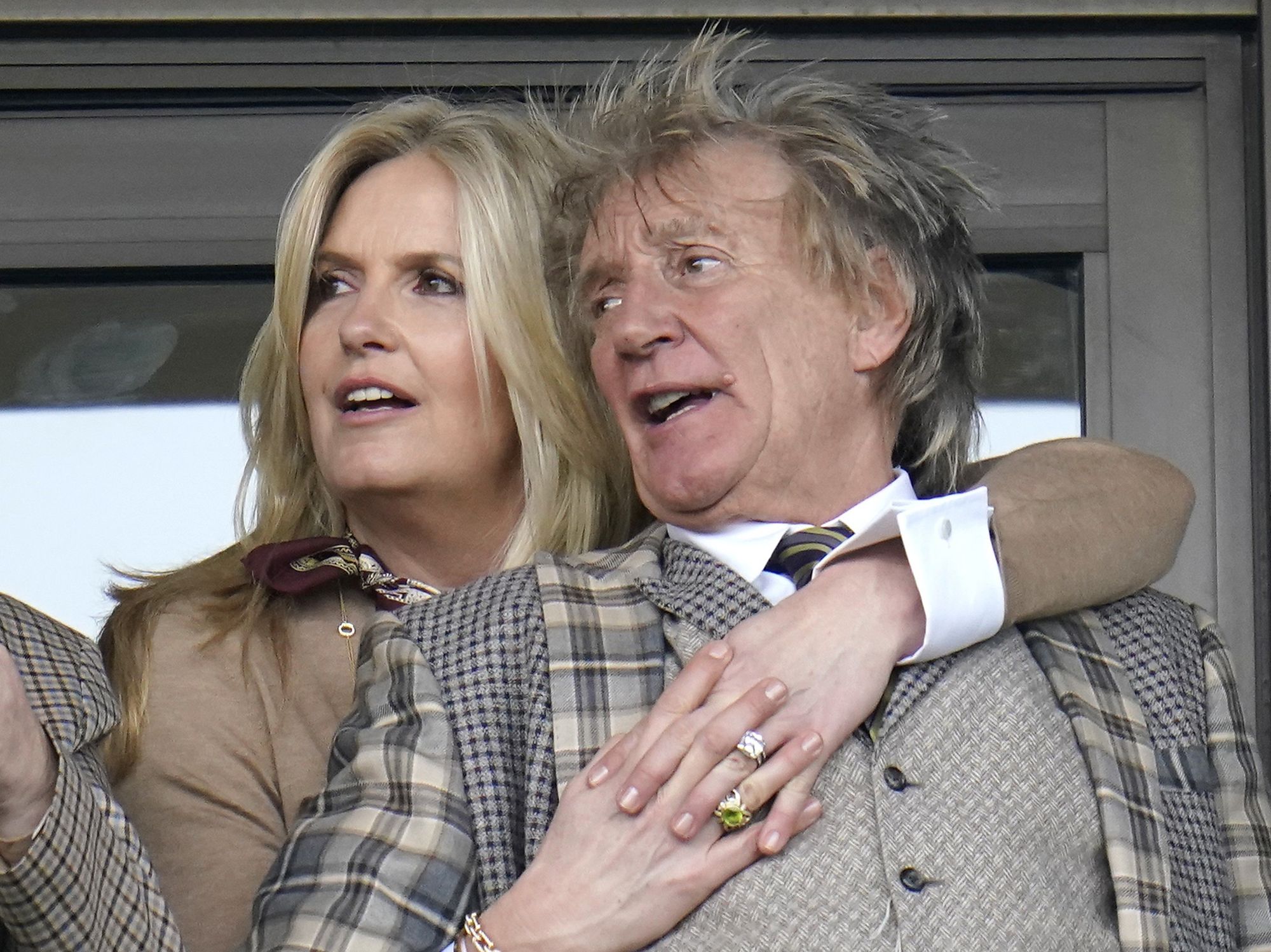 Sir Rod Stewart and Penny Lancaster