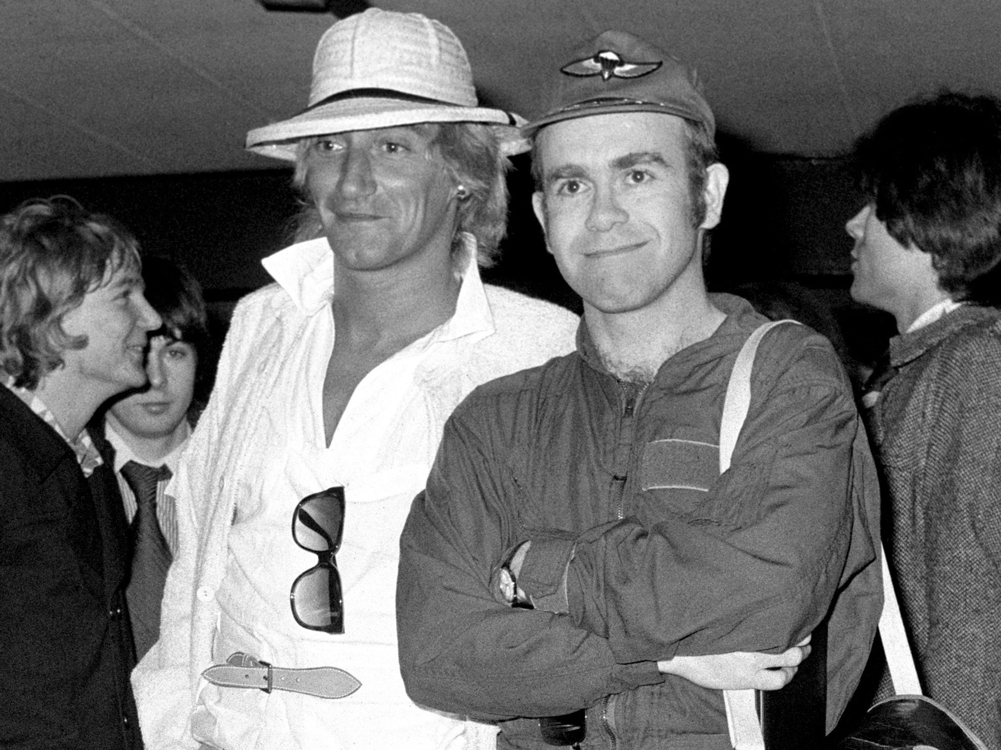 Sir Rod Stewart and Sir Elton John