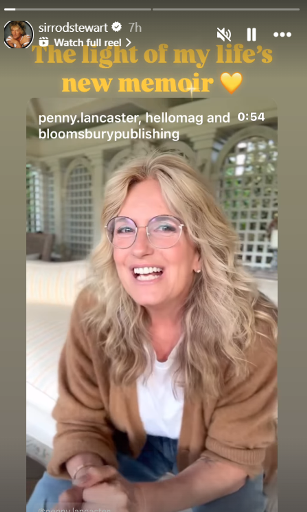 Sir Rod Stewart Instagram