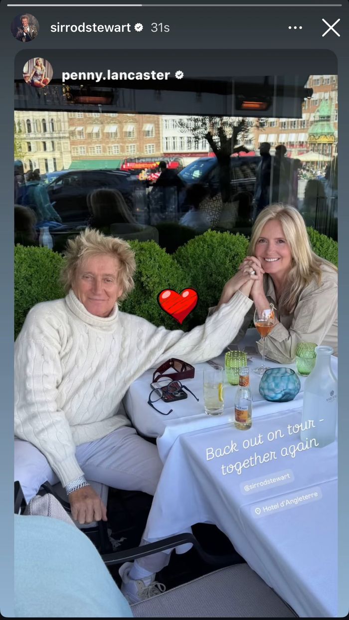 Sir Rod Stewart, Penny Lancaster