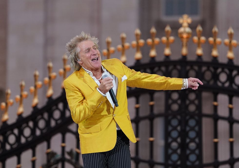 Sir Rod Stewart says he is using his 'power'.