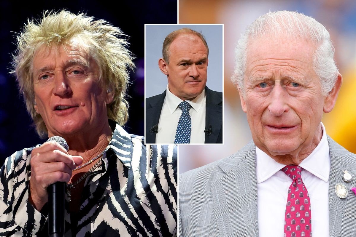 Sir Rod Stewart, Sir Ed Davey, King Charles