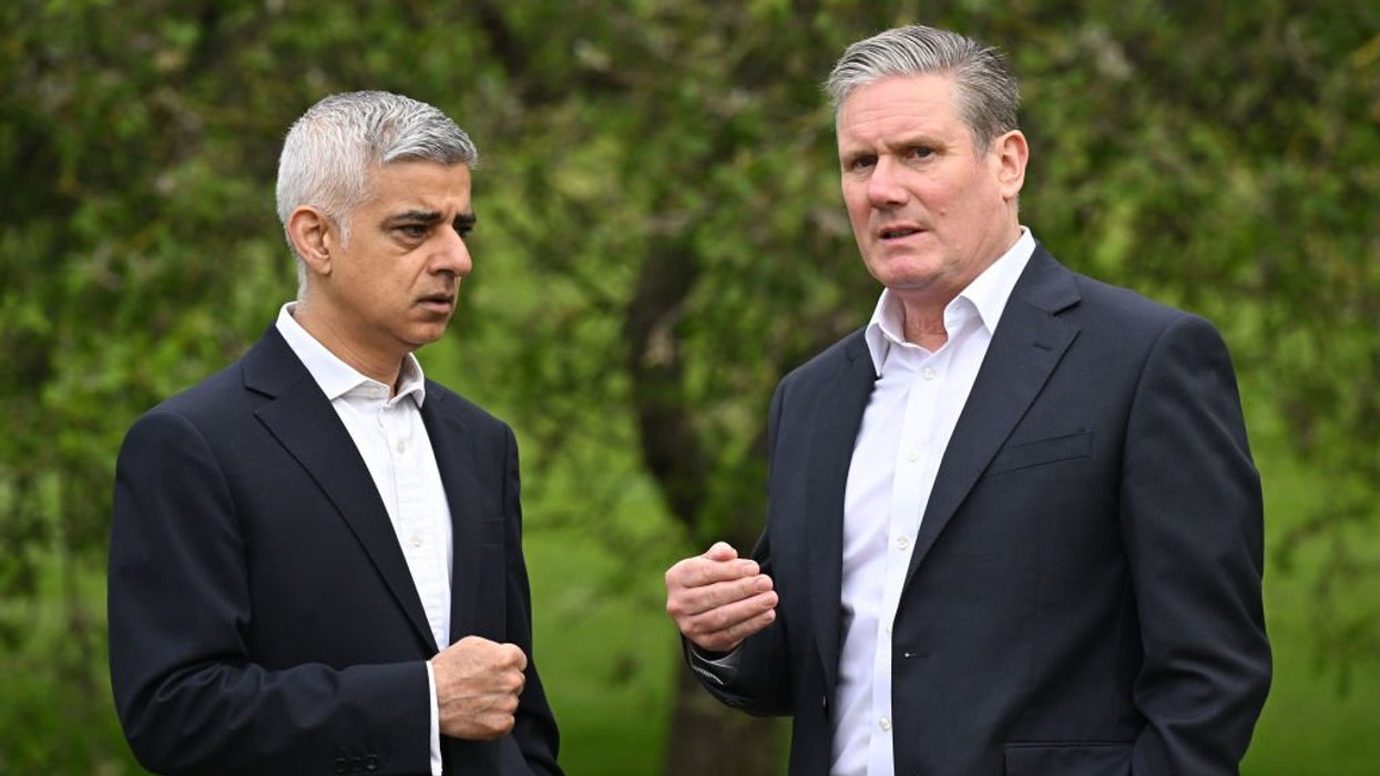Sir Sadiq Khan and Keir Starmer