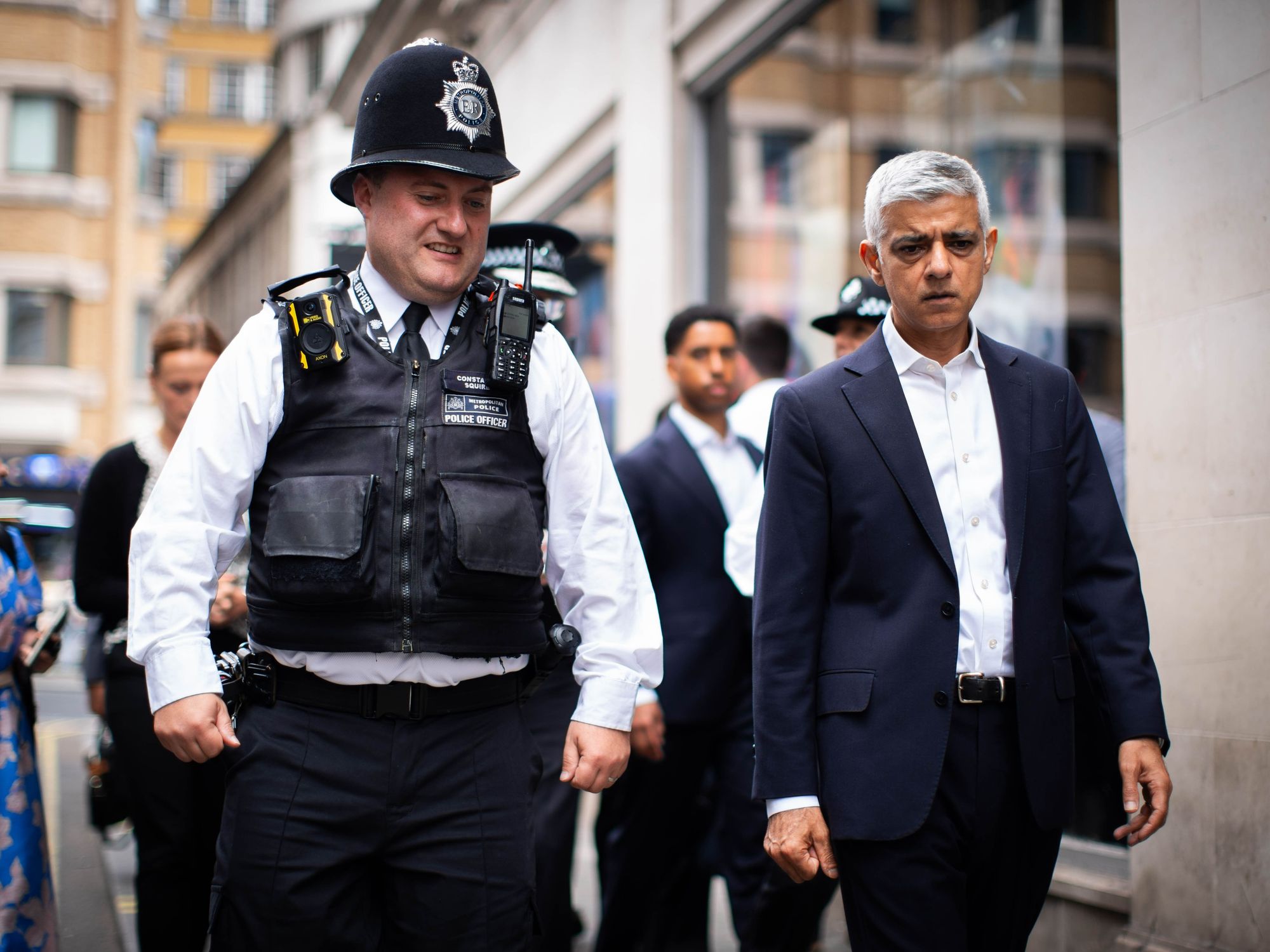Sir Sadiq Khan and the Met Police