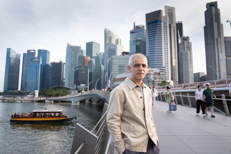 Sir Sadiq Khan in Singapore