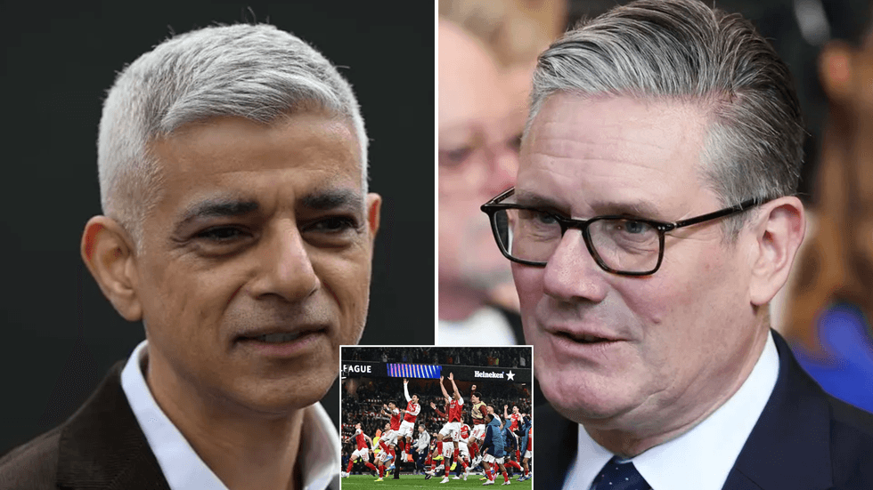 Sir Sadiq Khan, Sir Keir Starmer, Arsenal