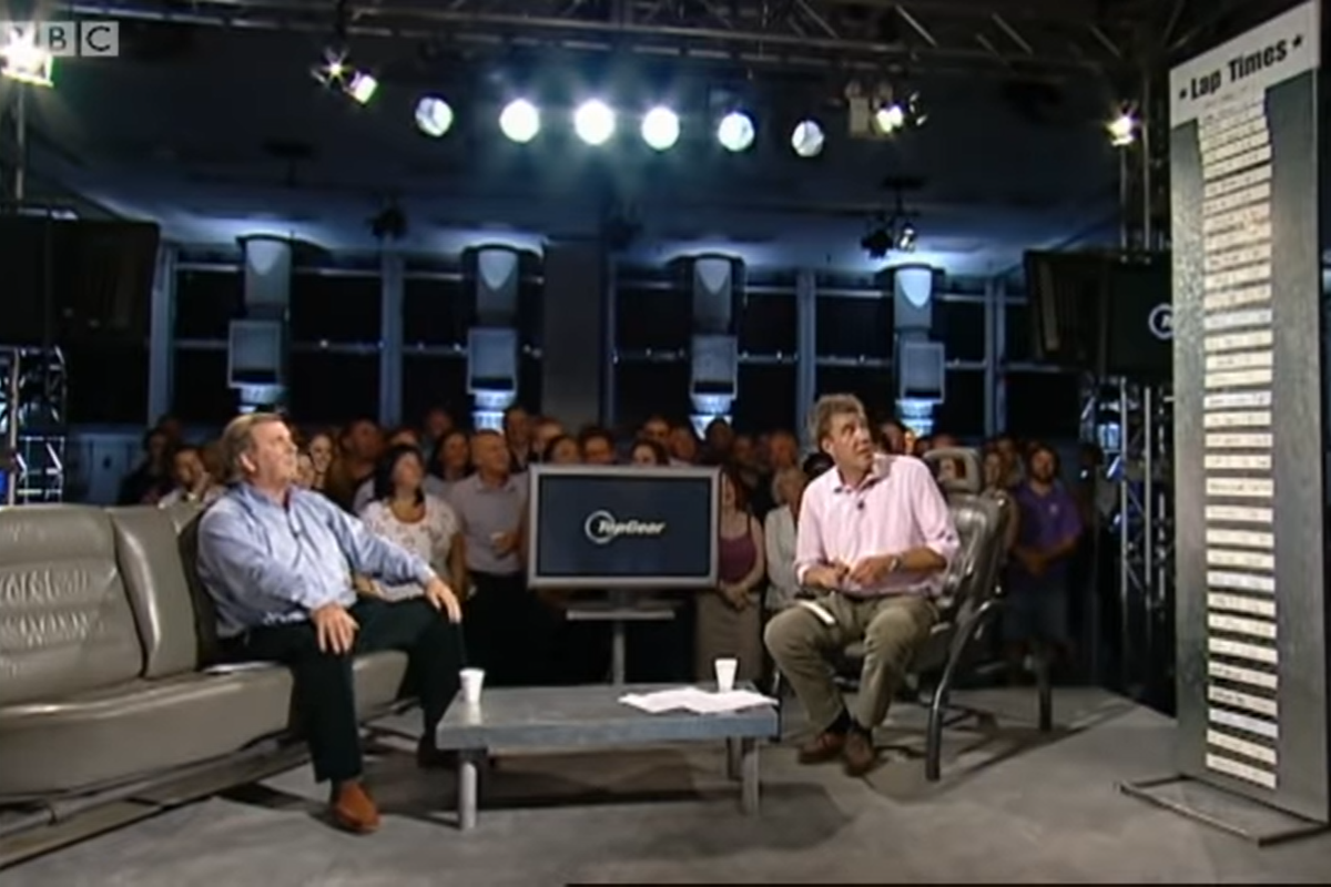 Sir Terry Wogan on Top Gear with Jeremy Clarkson