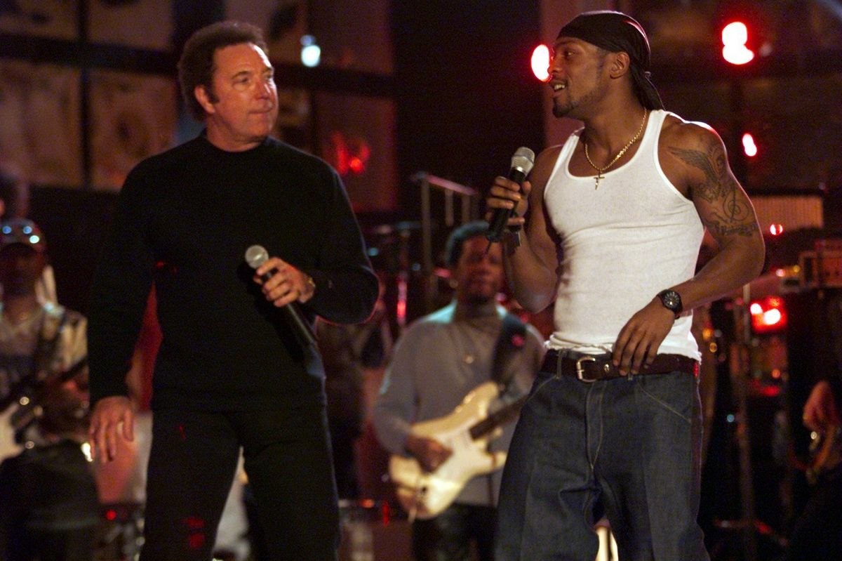 Sir Tom Jones and D'Angelo