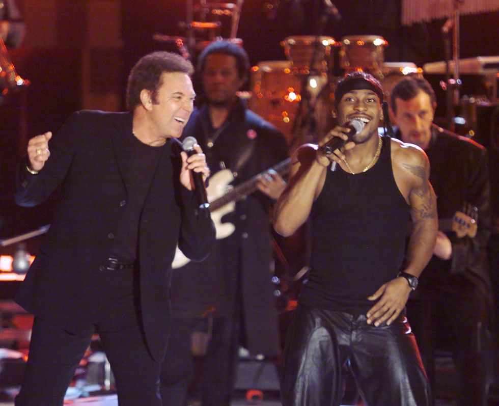 Sir Tom Jones and D'Angelo