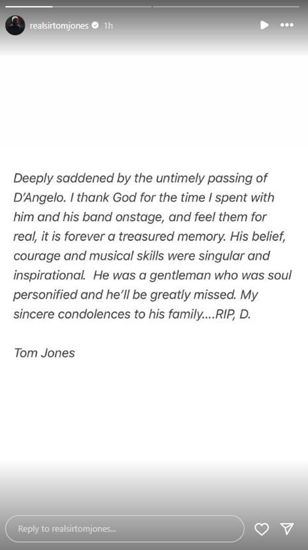 Sir Tom Jones