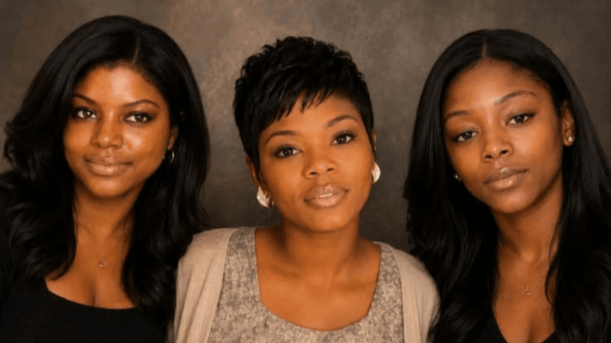 Sisters Jane Abettor, 36, Christina Walter, 32, and Rebecca Walter, 31