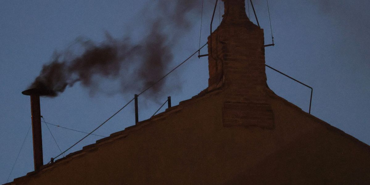 NextImg:Conclave: Black smoke billows out of Sistine Chapel after cardinals fail to elect Pope in secret ballot