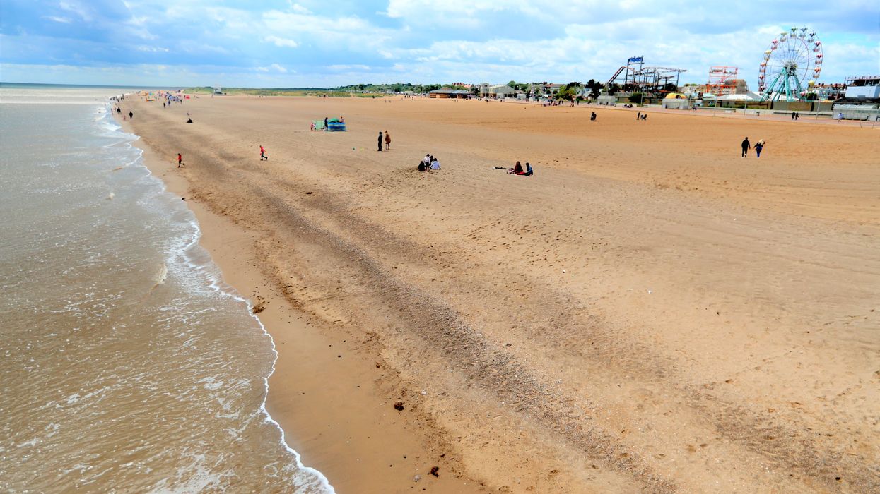 Skegness beach