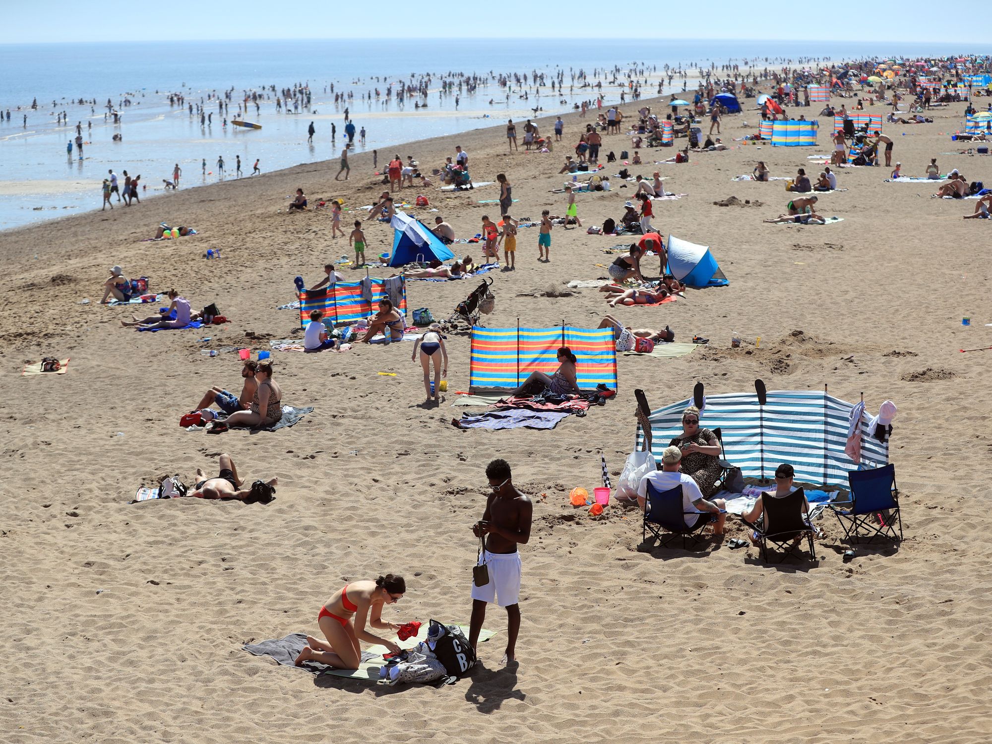 Skegness beach